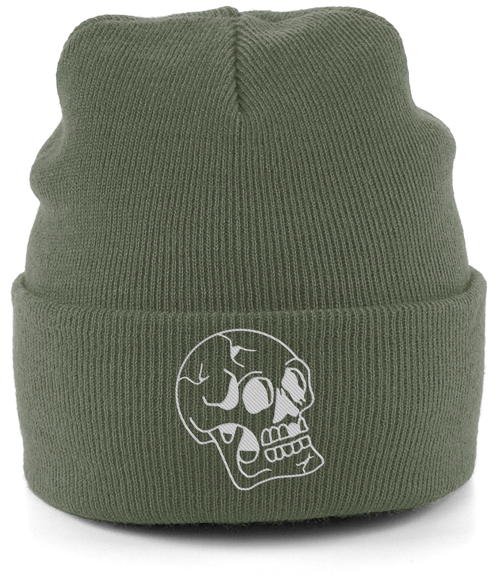 Trad Skull Beanie